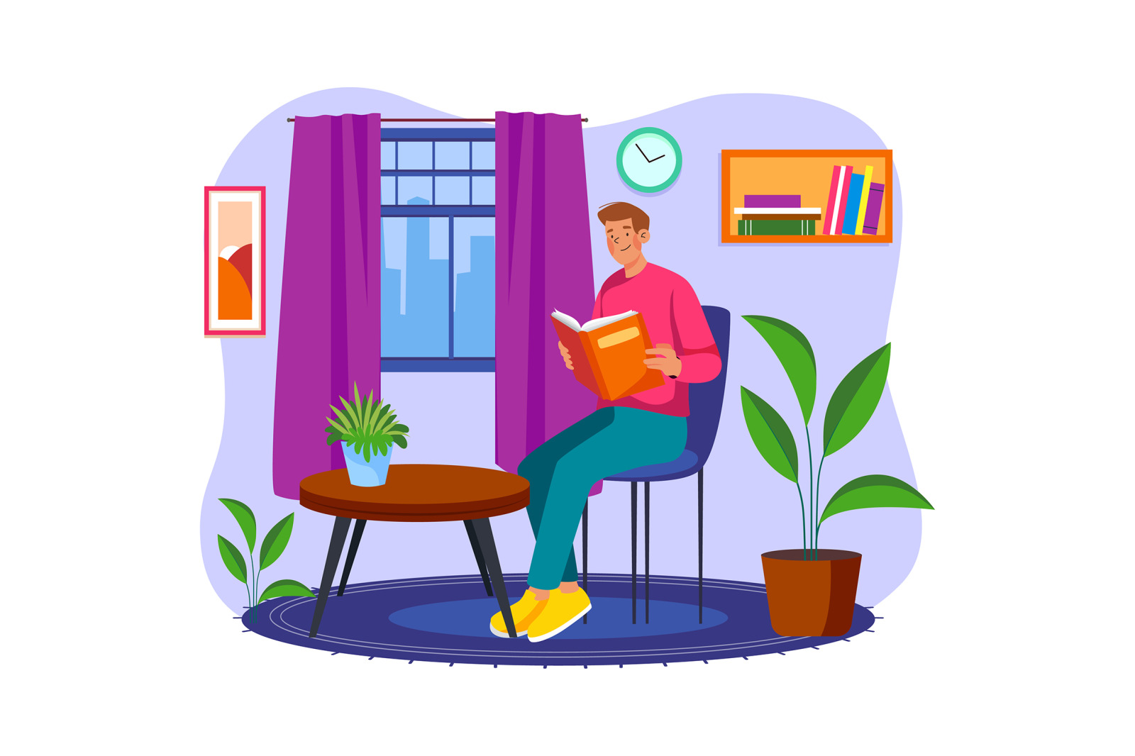 M574_Remote Working Illustration Pack