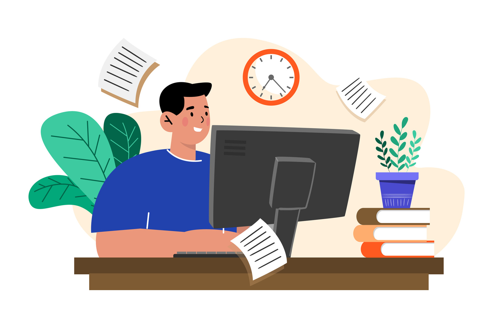 M575_Work from home Illustration Pack M575_Work from home Illustration Pack