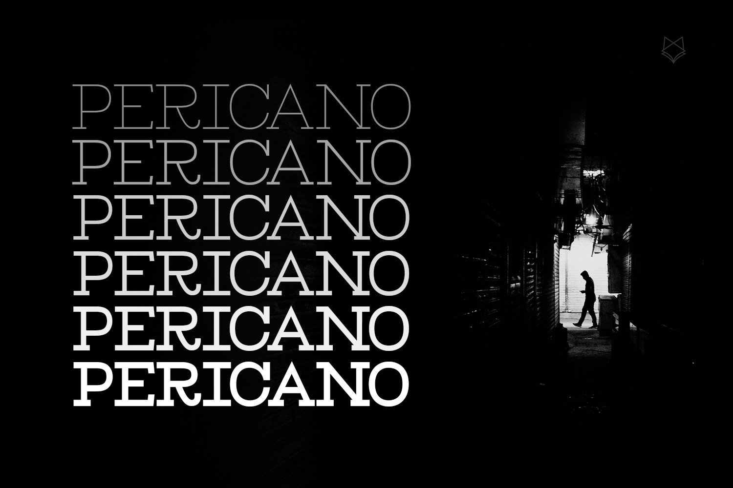 Pericano Display Typeface Pericano Display Typeface