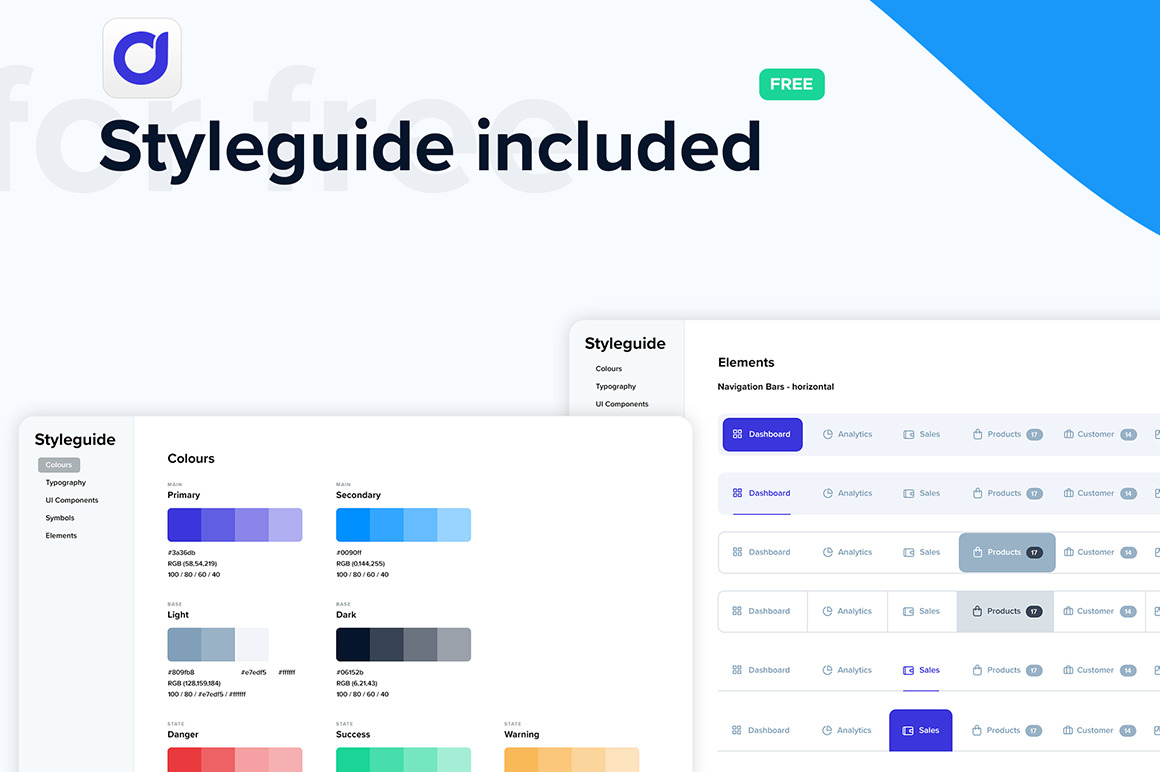 Dashcom - Dashboard UI Kit Dashcom - Dashboard UI Kit