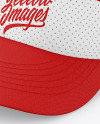 Tennis Cap Mockup - Half Side view