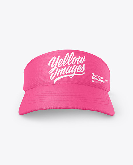 Tennis Cap Mockup - Front view