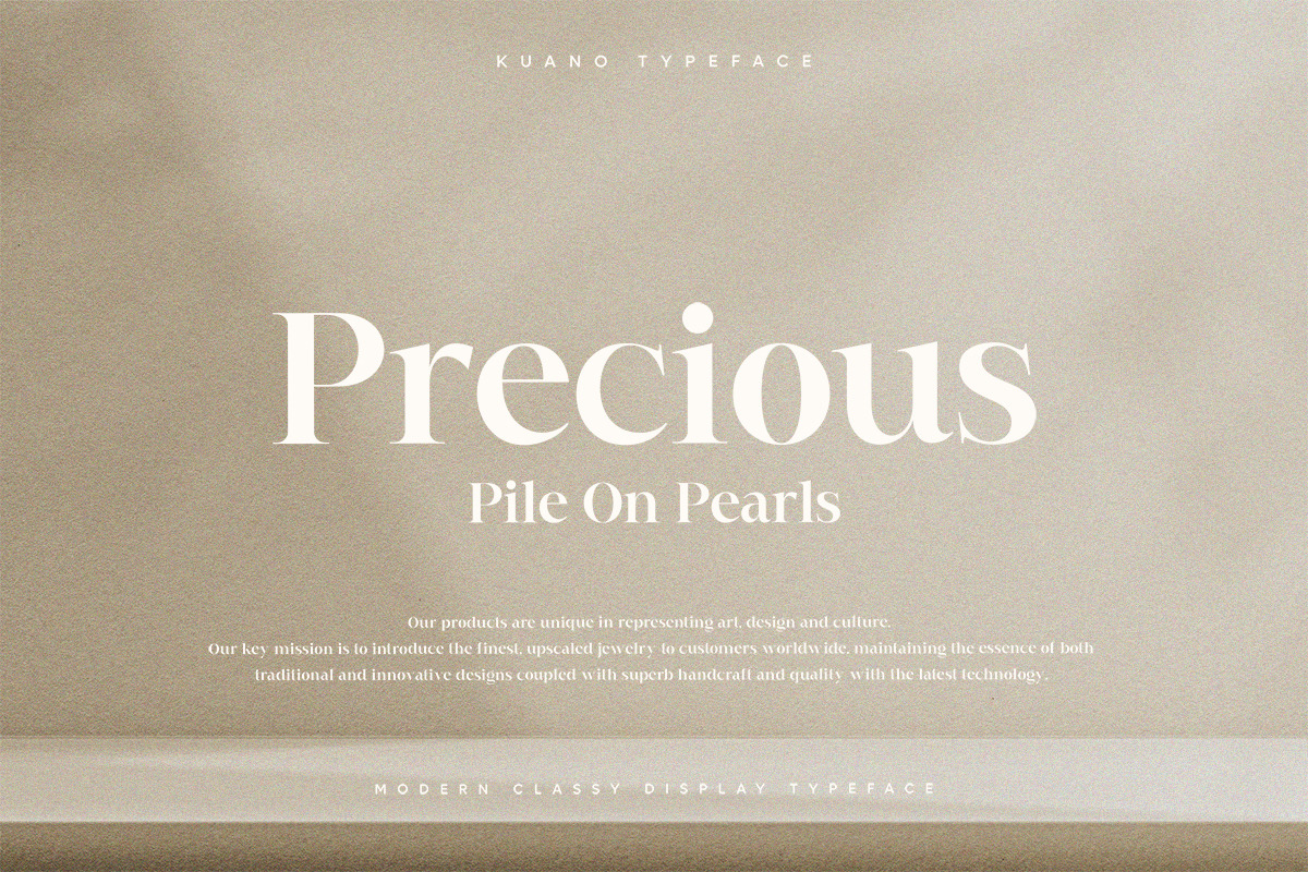 Kuano | Classy Display Serif Kuano | Classy Display Serif