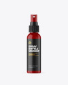 Glossy Spray Bottle Mockup Glossy Spray Bottle Mockup
