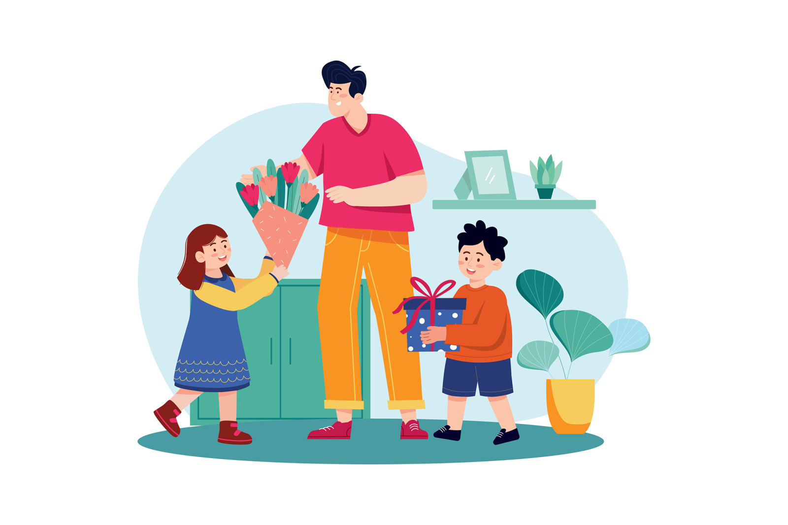 M578_Father's Day Illustration Pack M578_Father's Day Illustration Pack