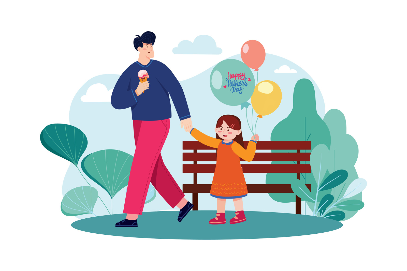 M578_Father's Day Illustration Pack M578_Father's Day Illustration Pack