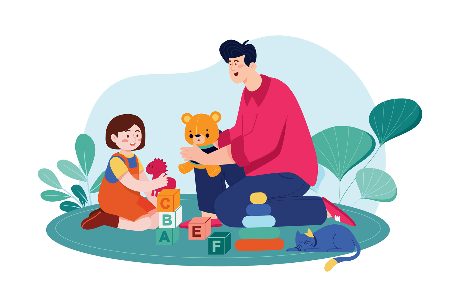 M578_Father's Day Illustration Pack M578_Father's Day Illustration Pack
