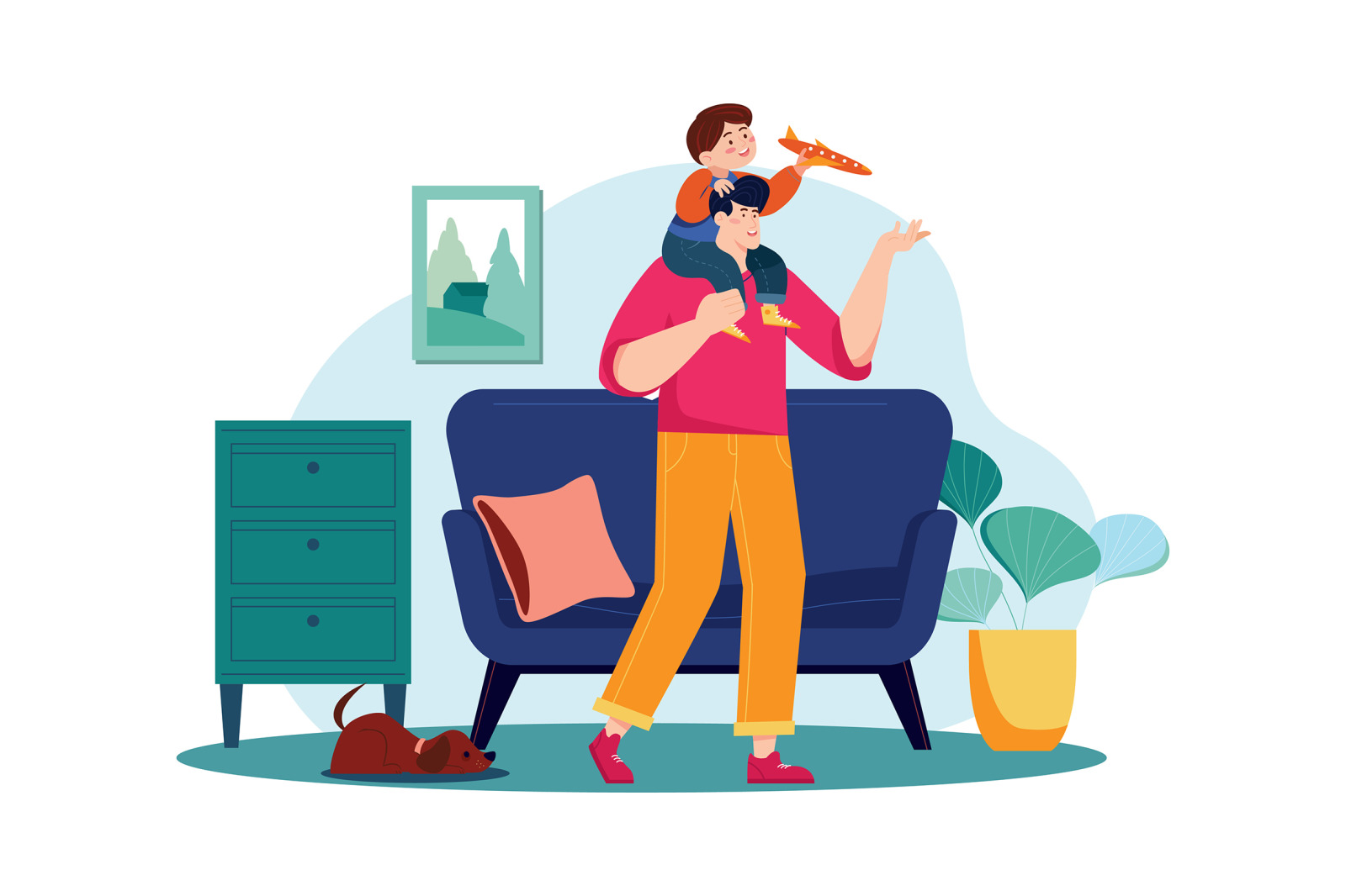 M578_Father's Day Illustration Pack M578_Father's Day Illustration Pack