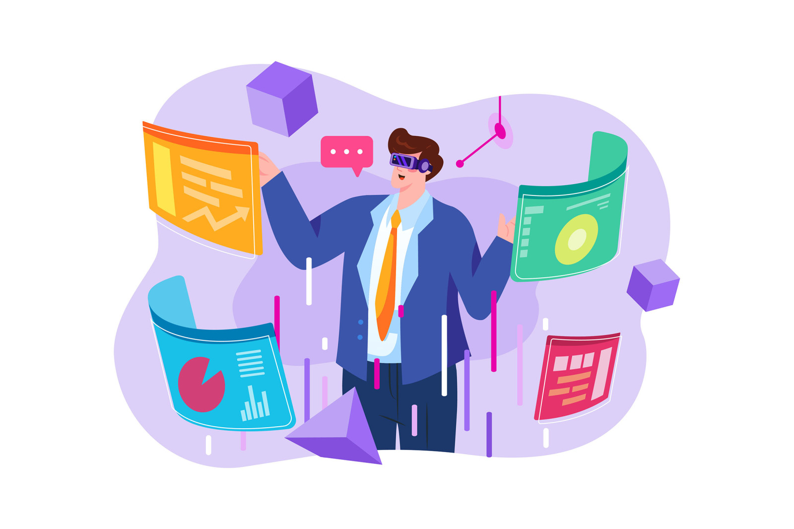 M580_Business Activities Illustration Pack