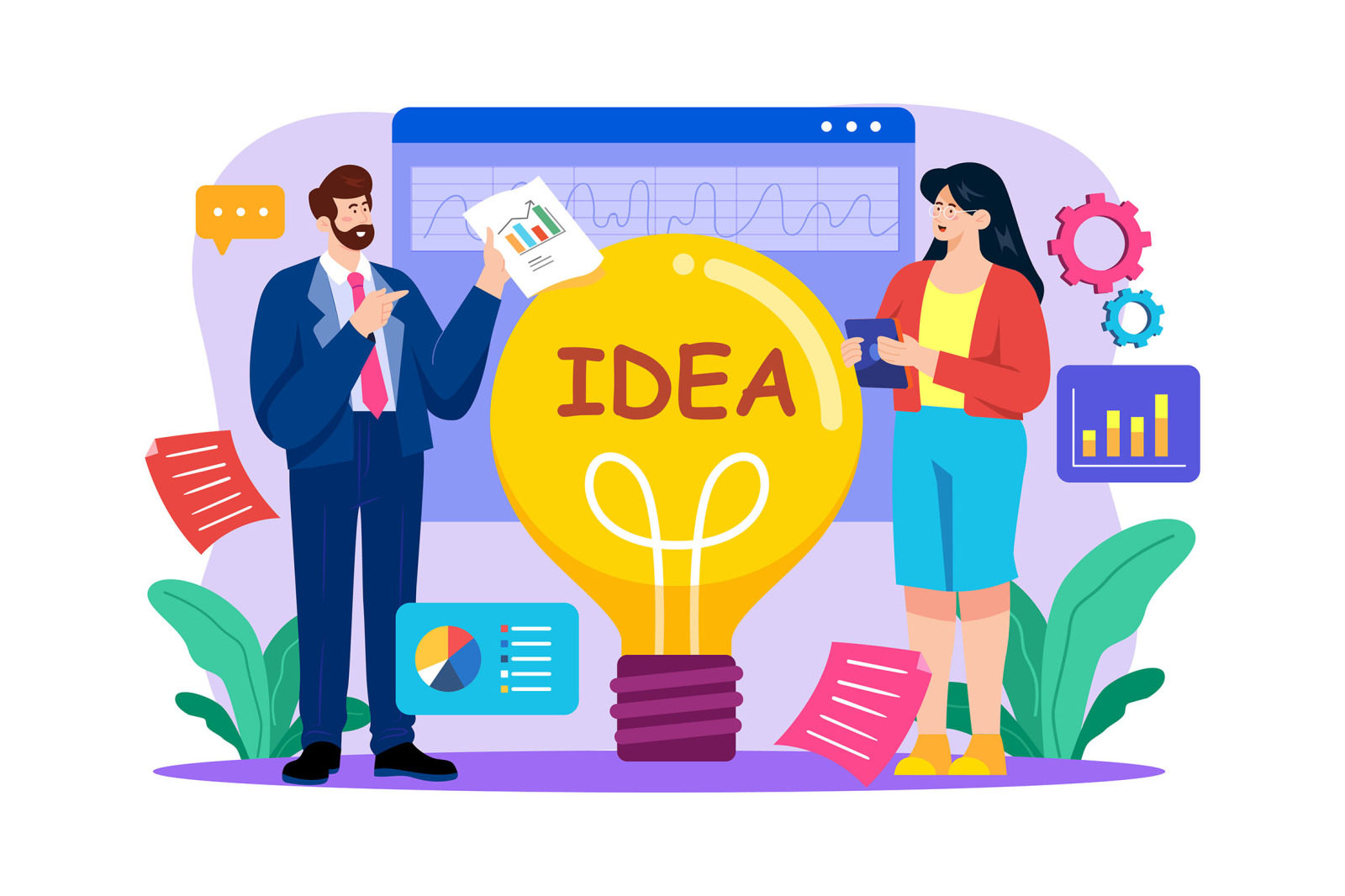 M580_Business Activities Illustration Pack M580_Business Activities Illustration Pack