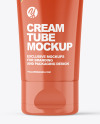 Glossy Cosmetic Tube Mockup