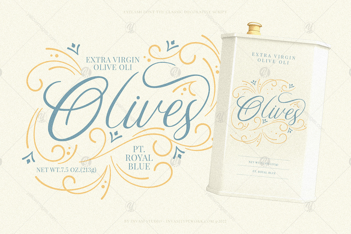 Eyelash - Decorative Script Font Eyelash - Decorative Script Font
