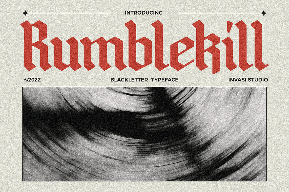 Rumblekill - Rounded Blackletter Rumblekill - Rounded Blackletter