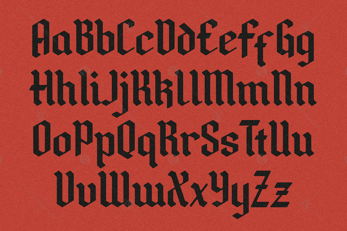 Rumblekill - Rounded Blackletter Rumblekill - Rounded Blackletter