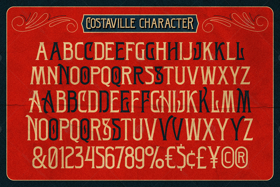 Costaville - Vintage Condensed