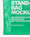 Matte Stand-up Bag Mockup