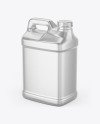 Metallic Jerrycan Mockup