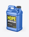 Metallic Jerrycan Mockup