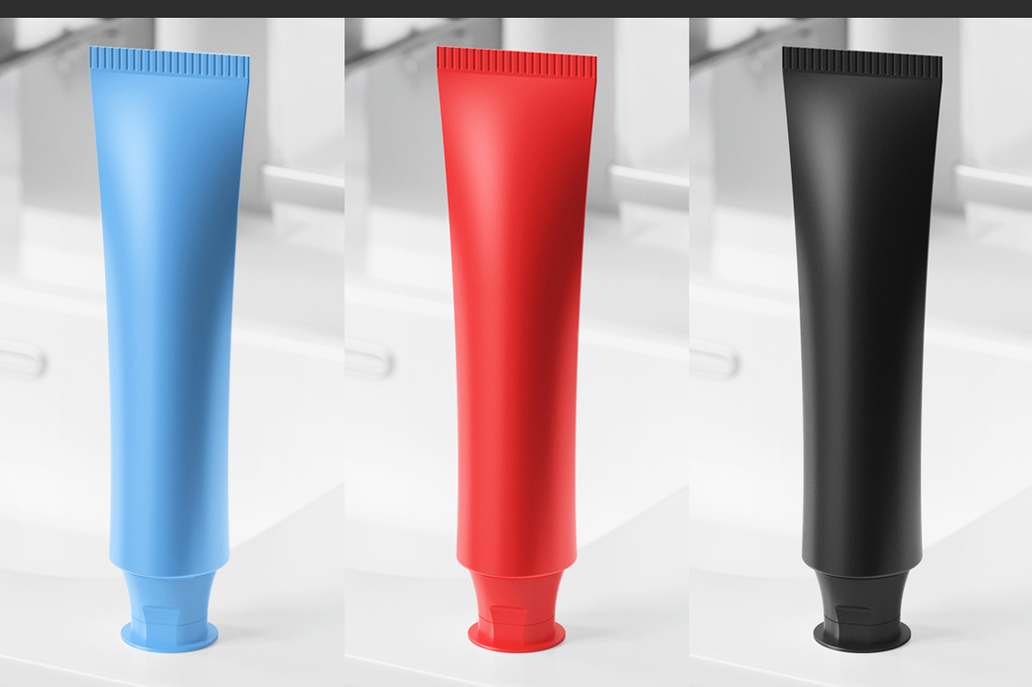 Toothpaste Tube Mockup