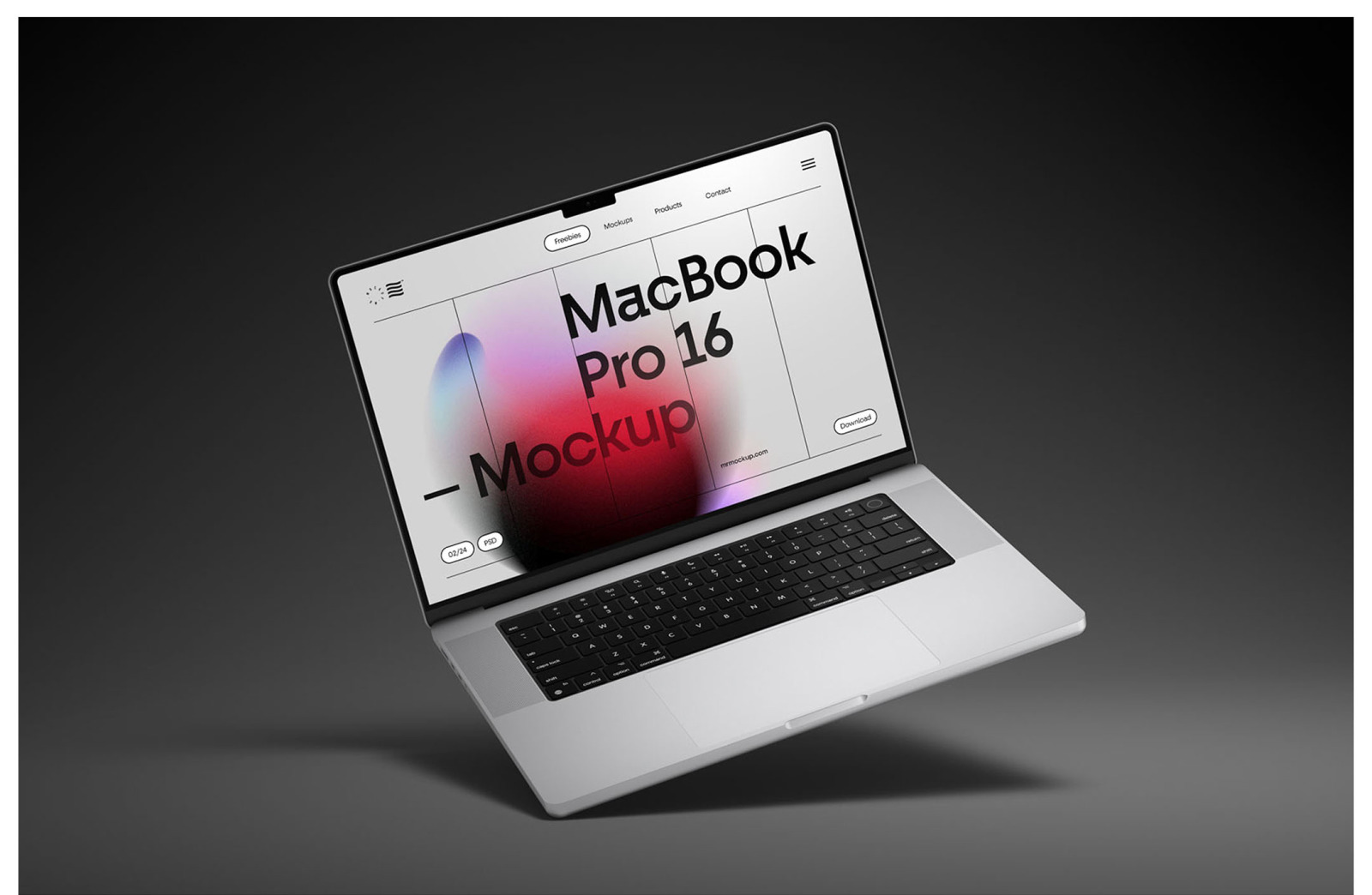 MacBook Pro 16 Mockups