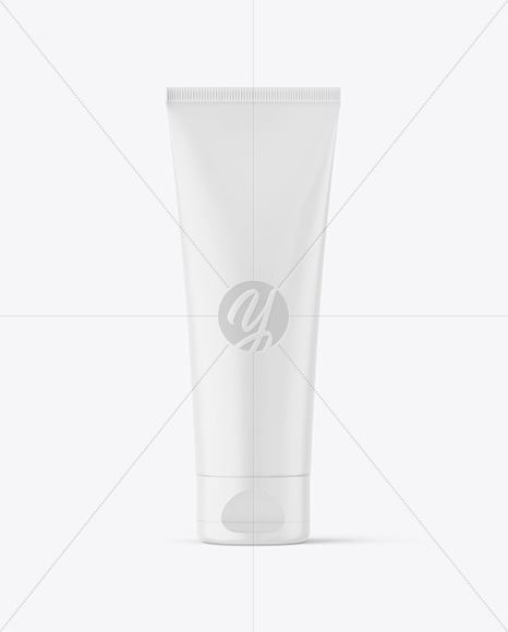 Matte Cosmetic Tube Mockup