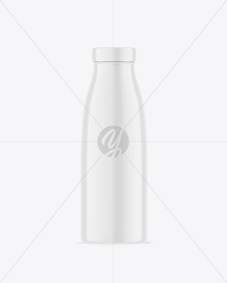 Glossy Bottle Mockup