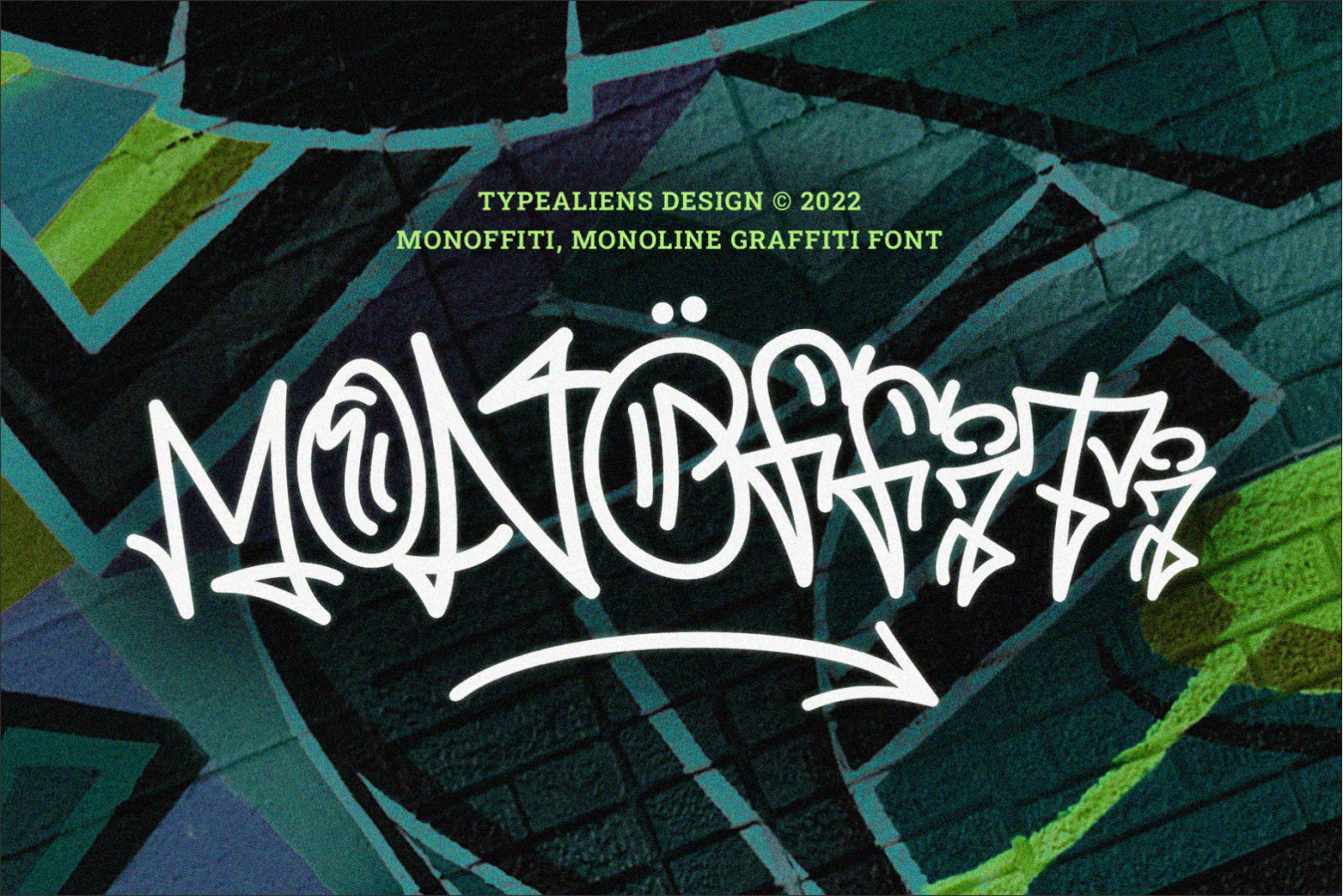 Monoffiti Font Monoffiti Font