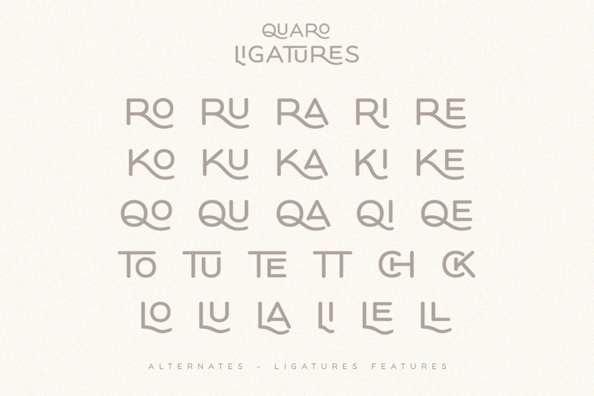 Quaro | Modern Display Sans Quaro | Modern Display Sans