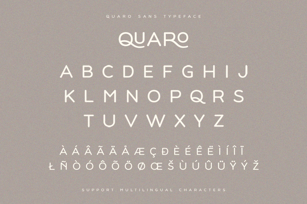 Quaro | Modern Display Sans Quaro | Modern Display Sans