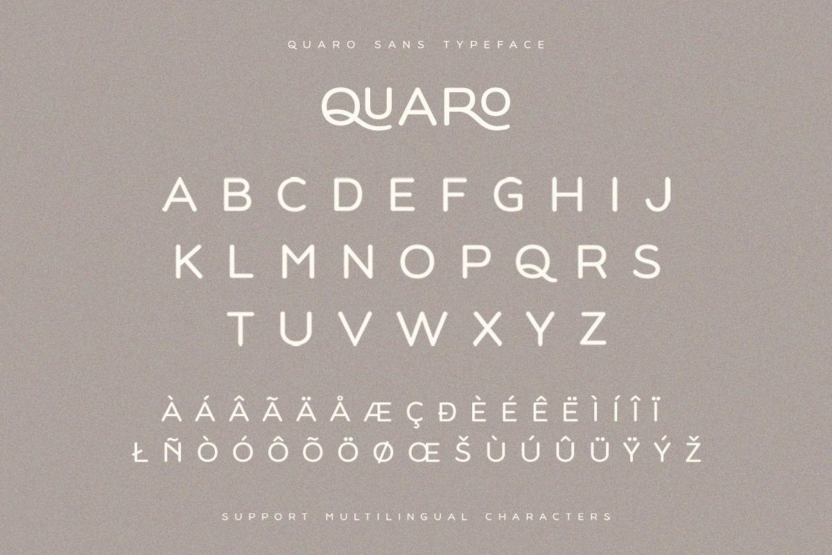 Quaro | Modern Display Sans