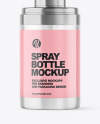 Clear Spray Bottle Mockup