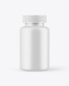 Matte Pills Bottle Mockup