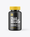 Matte Pills Bottle Mockup