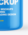 Glossy Pills Bottle Mockup