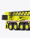 Truck Crane Mockup - Half Side View