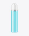 50ml Clear Airless Pump Bottle Mockup