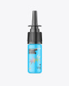 Glossy Spray Bottle Mockup