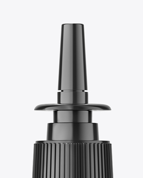 Glossy Spray Bottle Mockup