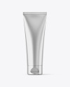 Metallic Cosmetic Tube Mockup