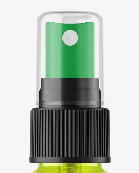 Color Plastic Spray Bottle Mockup Color Plastic Spray Bottle Mockup