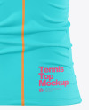 Tennis Top Mockup - Back view