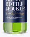 Clear Glass Beugel Drink Bottle Mockup Clear Glass Beugel Drink Bottle Mockup