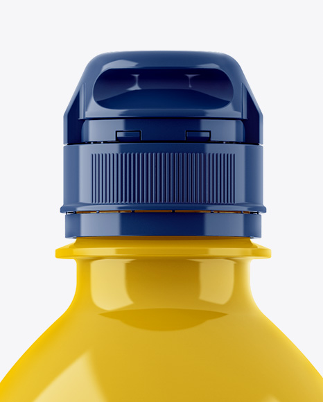 Glossy PET Bottle W/ Sport Cap