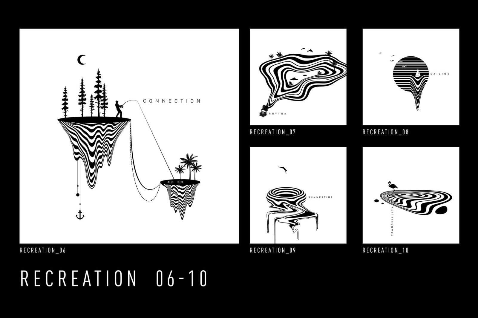 SurWave. 100 Wavy Illustrations & Backgrounds SurWave. 100 Wavy Illustrations & Backgrounds