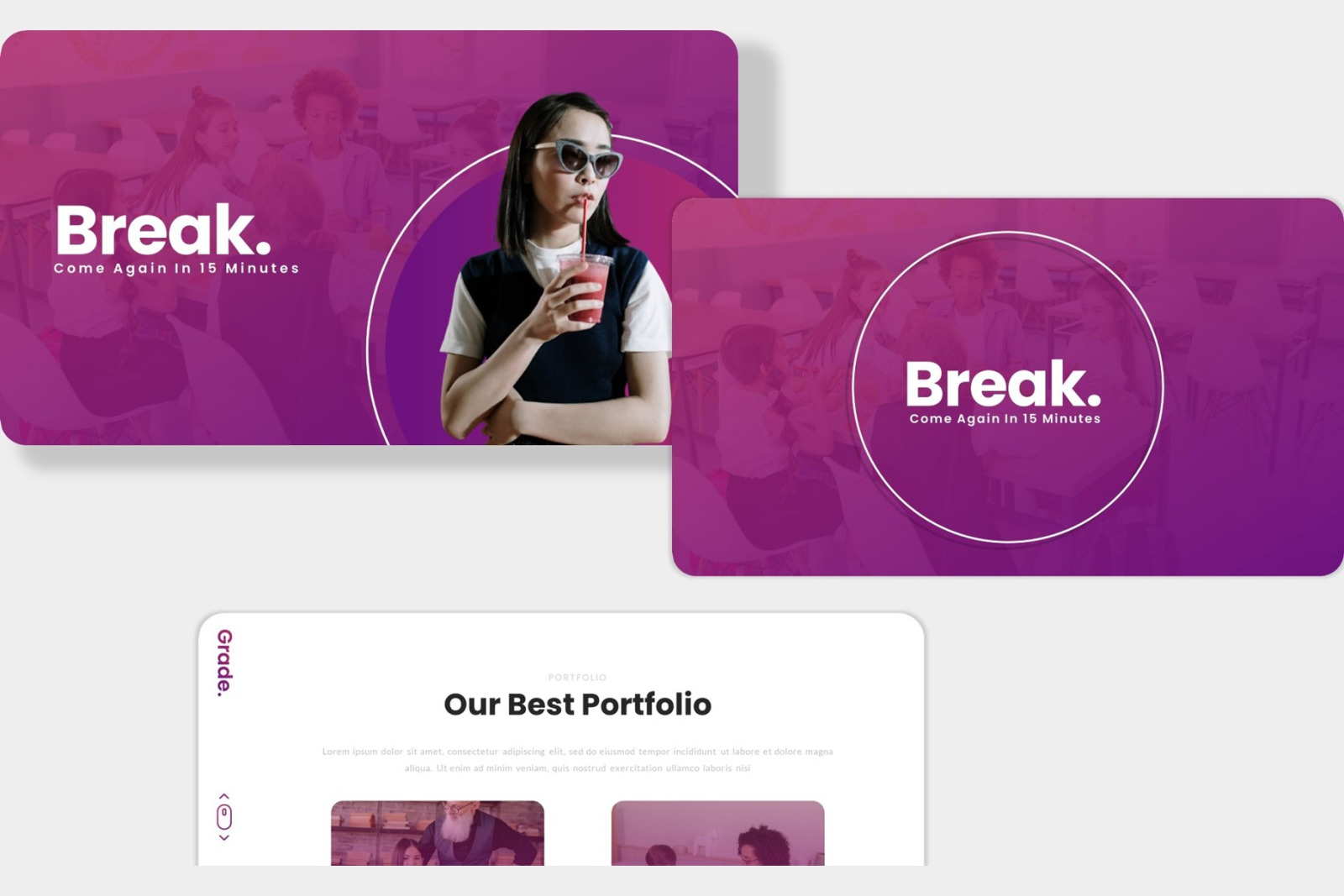 Grade - Education Google Slides Template Grade - Education Google Slides Template