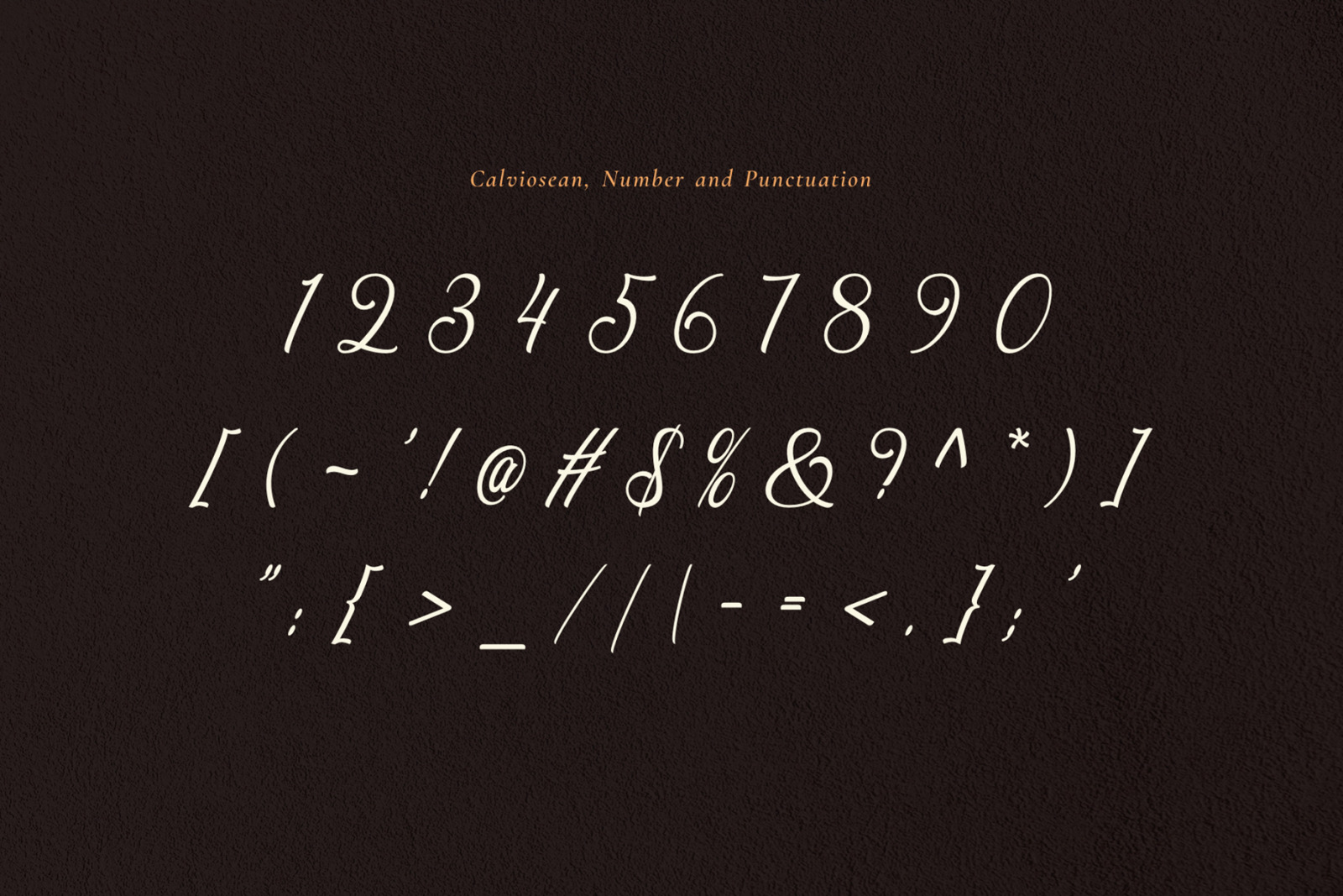 Calviosean Font Calviosean Font
