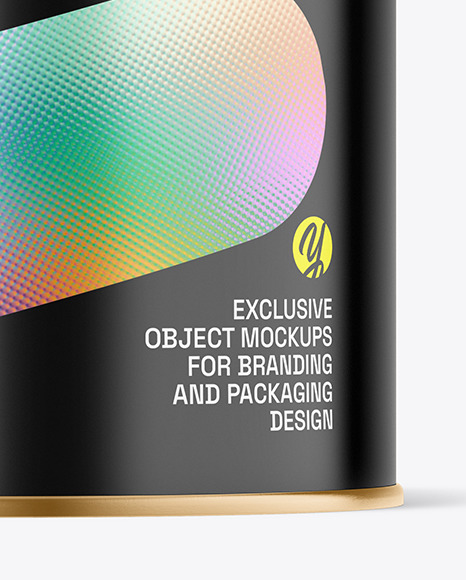 Metallic Jar Mockup