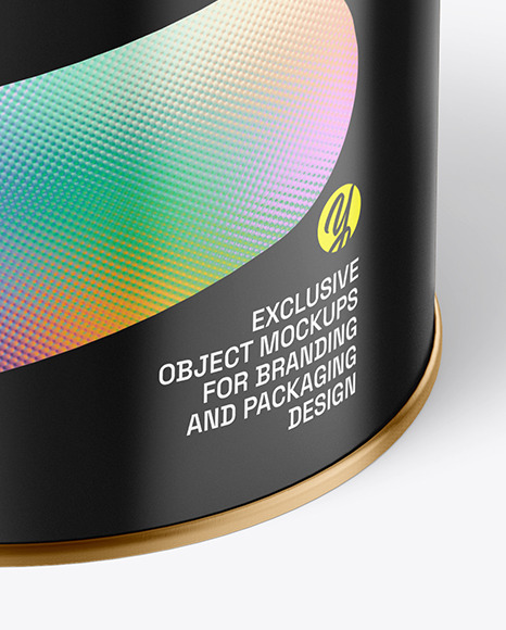 Metallic Jar Mockup