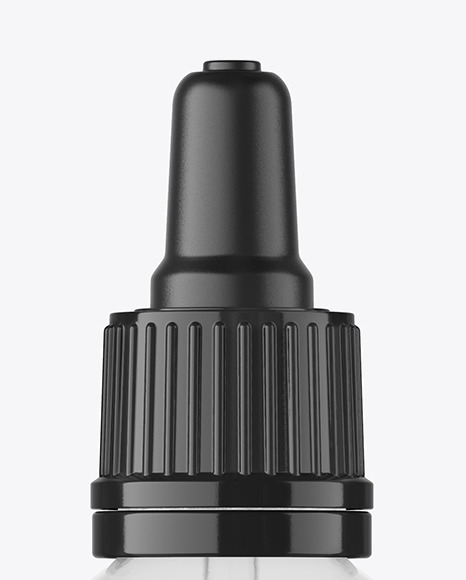 30ml Clear Glass Dropper Bottle Mockup