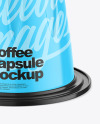 Glossy Coffee Capsule Mockup